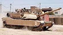 Army M1A2 Abrams with TUSK equipment (without optional coaxial 