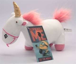 DESPICABLE ME UNICORN ITS SO FLUFFY NEW PLUSH Doll Toy  