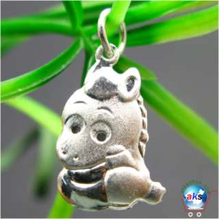 twelve Chinese zodiac signs Animals 925 Sterling silver Charm pendant 