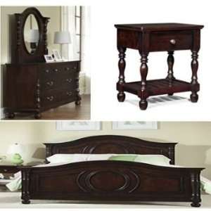 Savannah Oval Panel Bedroom Set Available In 3 Sizes  