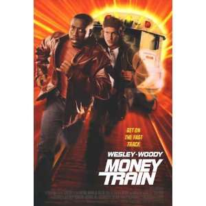 Money Train Movie Poster Double Sided Original 27x40 