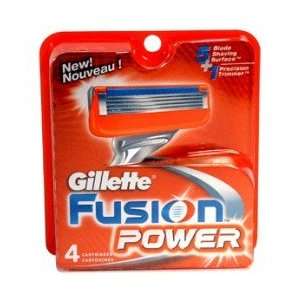  Gillette Fusion Power Blades  4 Each: Health & Personal 