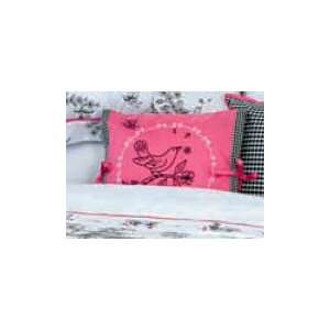  China Doll Toile Kids Square Pillow