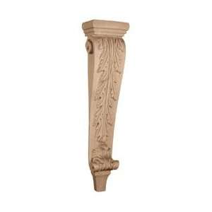   27 1/2H, Extra Large Acanthus Pilaster Corbel, Pine