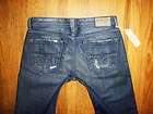 NEW DIESEL LARKEE 73H LOWRISE SLIM STRAIGHT JEANS 34/34