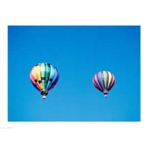   balloons in the sky, Albuquerque, New Mexico, USA Poster (24.00 x 18