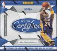 2009/10 Panini Certified Basketball Hobby Box  