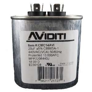 Aviditi CMC14 Capacitor, 20 Microfarad, 440 Volt  
