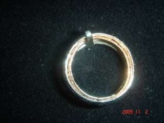 STACK RINGS GOLD FILLED WIRE SILVER BRASS METALS .5  