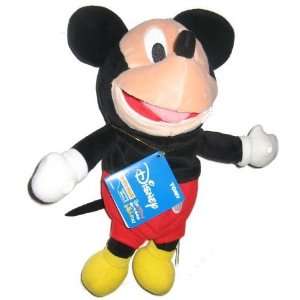  Disney Mickey Mouse Secret Pouch Plush: Toys & Games
