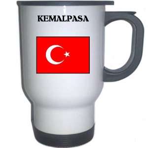  Turkey   KEMALPASA White Stainless Steel Mug Everything 