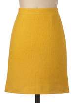   Saffron Sophisticate Skirt  Mod Retro Vintage Skirts  ModCloth