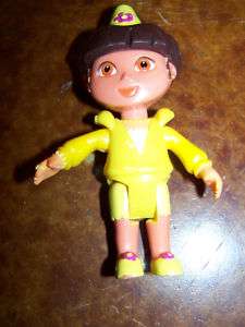 PVC Dora The Explorer Princess Doll Figure Posable  