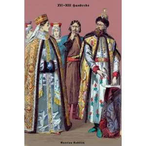  Russian Nobility, 19th Century   Poster by Richard Brown 