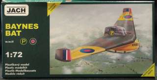 72 Jach BAYNES BAT British WWII Flying Wing Glider  