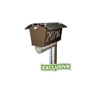  Delano Double Door Mailbox Package with Newspaper Holder 