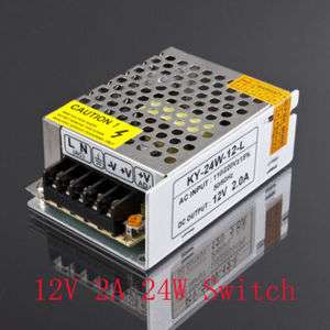 New 12V 2A 24W Switch Power Supply Driver For LED Strip  