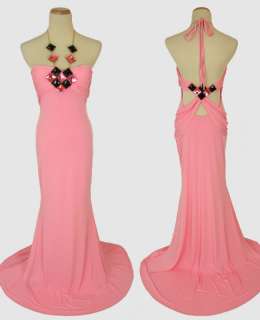 JOVANI BEYOND Pink $400 Formal Prom Cruise Ball Evening Gown NWT (Size 