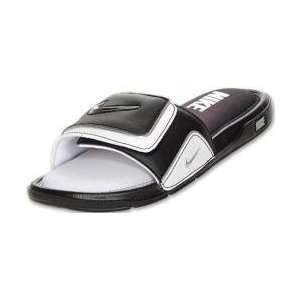 Nike 415205 Mens Comfort Slide 2   Black/White  Sports 