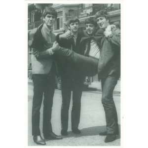  (4x6) The Beatles (Carrying Paul) Music Postcard