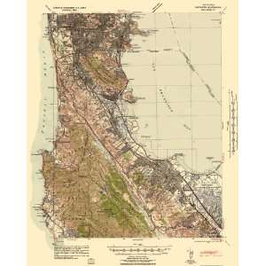  CORPS OF ENGINEERS, US ARMY TACTICAL MAP SAN MATEO QUAD 
