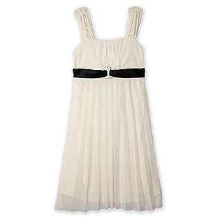   Pleated Ivory Dress  Amys Closet Clothing Girls Dresses & Skirts