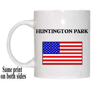  US Flag   Huntington Park, California (CA) Mug 