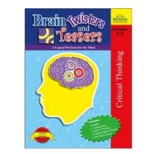   90 1035LE Brain Twisters and Teasers  Grade 3 6 Toys & Games