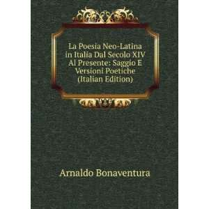  La Poesia Neo Latina in Italia Dal Secolo XIV Al Presente 