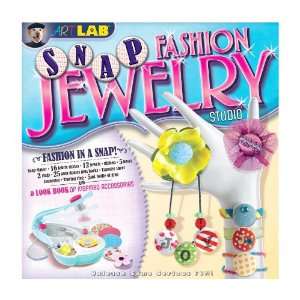   Snap Jewelry Kit with Customizable Snap Maker, 60 Piece Toys & Games