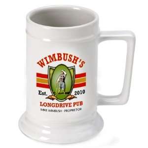  Longdrive Personalized German Beer Stein: Kitchen & Dining