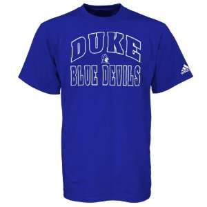  adidas Duke Blue Devils Royal Blue Rally T shirt Sports 