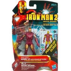  Iron Man 2 Movie 4 Inch Action Figure Iron Man Mark VI 