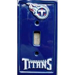 Tennessee Titans Ceramic Light Switch Cover