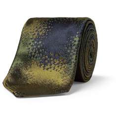 Richard James Camouflage Woven Silk Tie