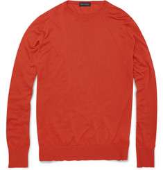 John Smedley Lyndhurst Sea Island Cotton Sweater