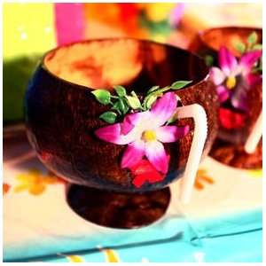  Floral Coconut Cup Toys & Games