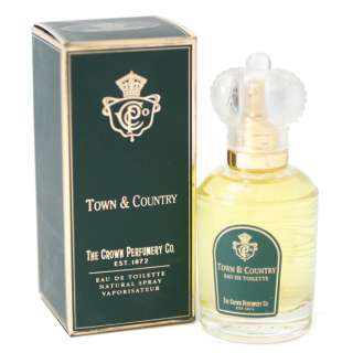 CROWN TOWN & COUNTRY for Men by The Crown Perfumery Co, EAU DE 