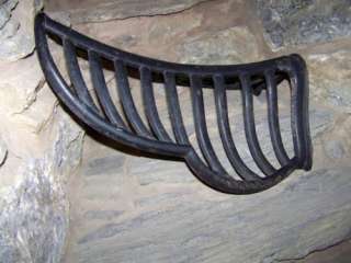 Old Antique Saddle Holder Bracket Rack vintage cast iron black paint 