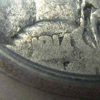   BUFFALO 5c MINT ERROR OVERDATE FS 014.87 VERY GOOD MIDDLE DIE STATE