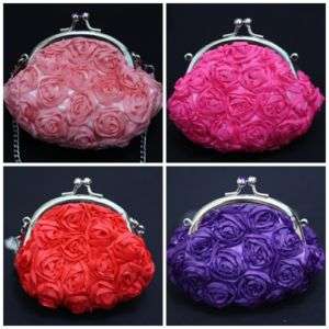 Rosette Flower Wallet HandBag Bag for Pettiskirt  