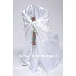 top satin chair cover for wedding:  Home & Kitchen