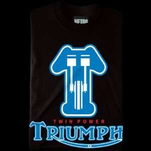  Metro Racing Triumph TPWR T Shirt , Color Black, Size Md 