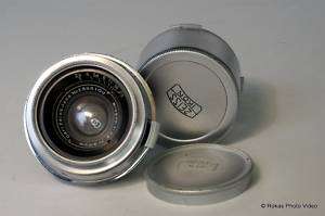 Zeiss Carl 3.5cm f2.8 Biogon rangefinder lens Contax  