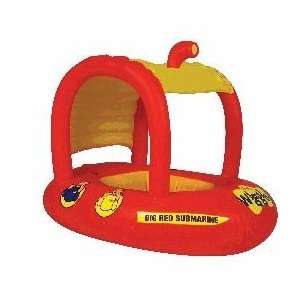  The Wiggles   Big Red Submarine Swim Seat: Toys & Games