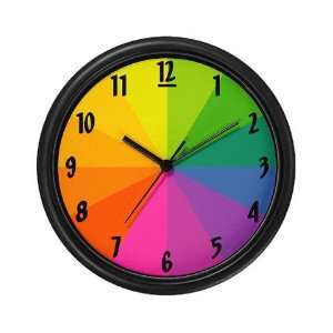  Color Wheel Art Wall Clock by CafePress: Home & Kitchen