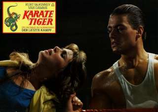 Karate Tiger ORIGINAL Aushangfoto Jean Claude Van Damme  