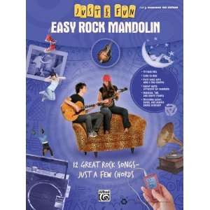    Alfred Just for Fun Easy Rock Mandolin (Book) Musical Instruments