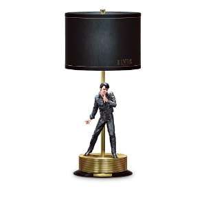 Elvis Presley 68 Comeback Special Collectible Tabletop Lamp by The 