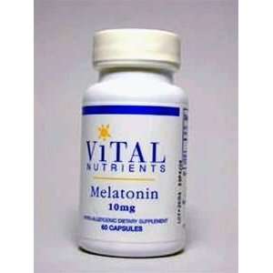  Vital Nutrients Melatonin 10mg 60 Capsules Health 